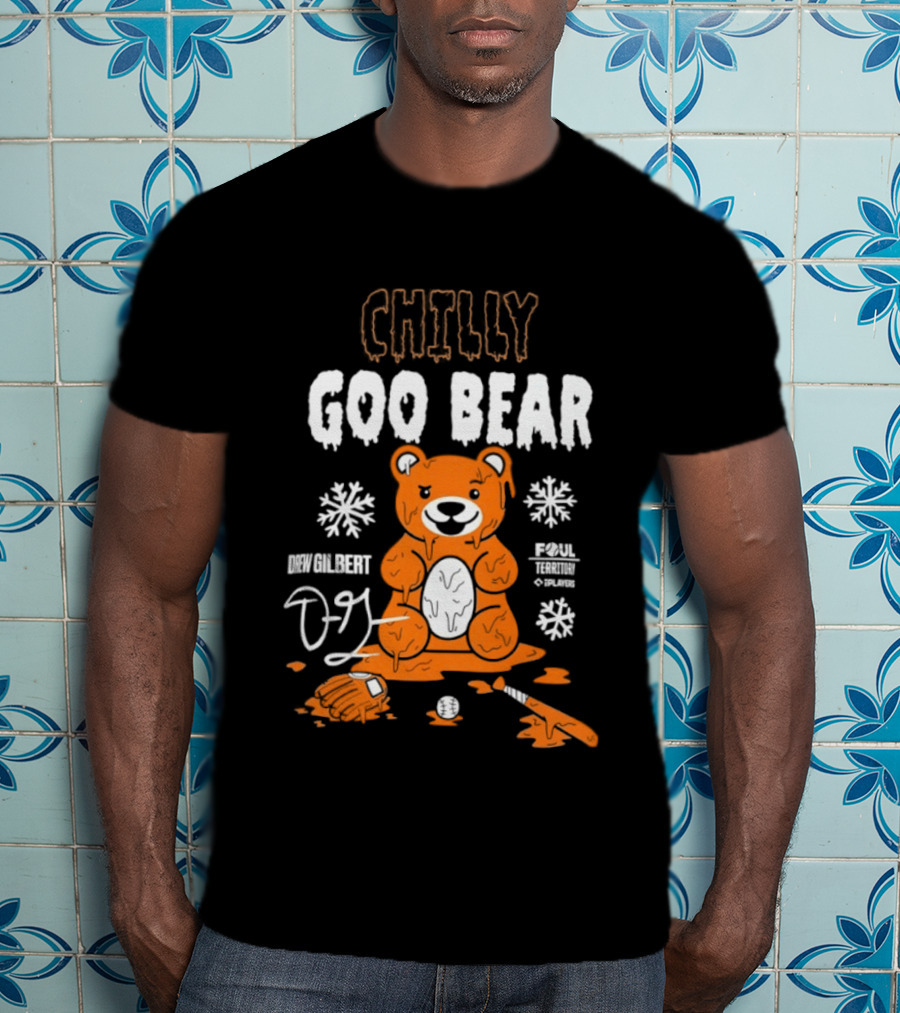 Drew Gilbert Goo Bear Chilly San Francisco Giants T-Shirt