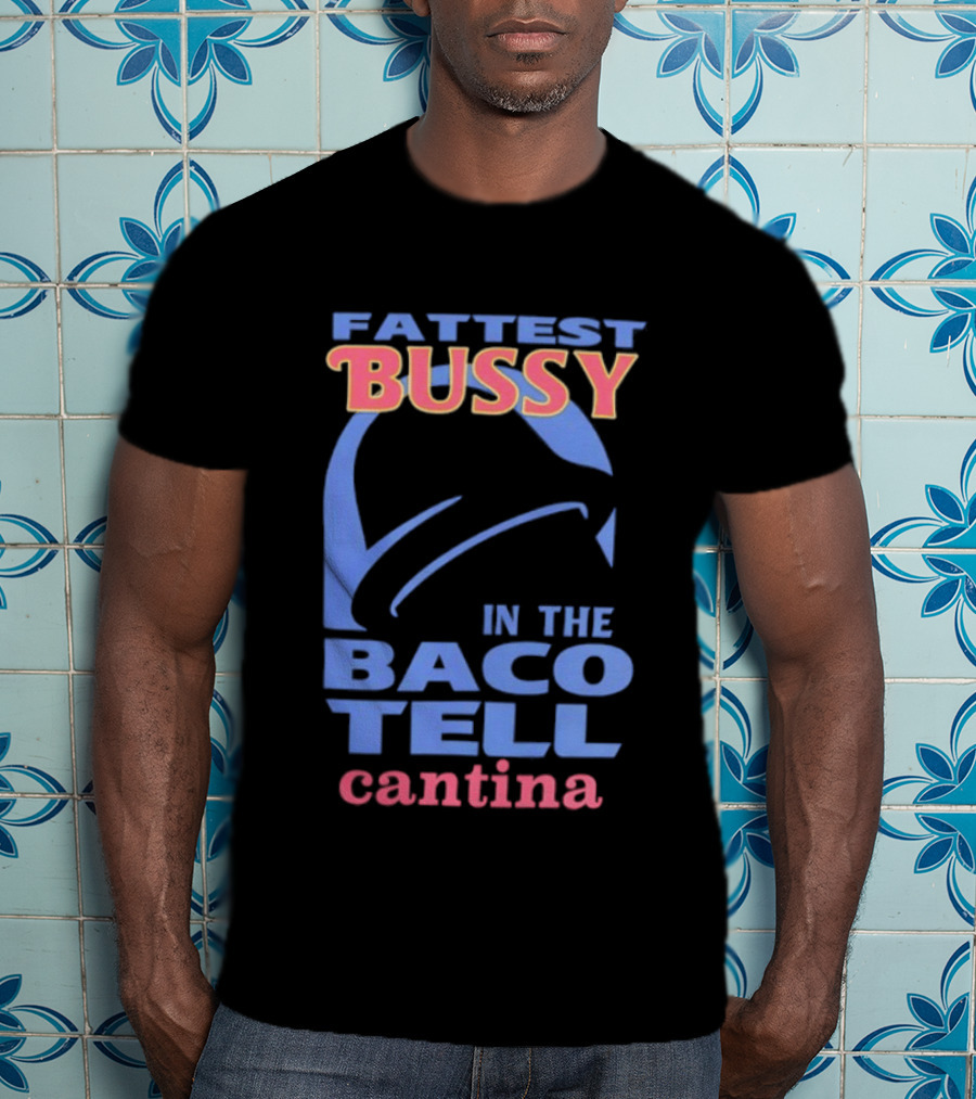 Fattest Bussy In The Baco Tell Cantina Star Helmet T-Shirt