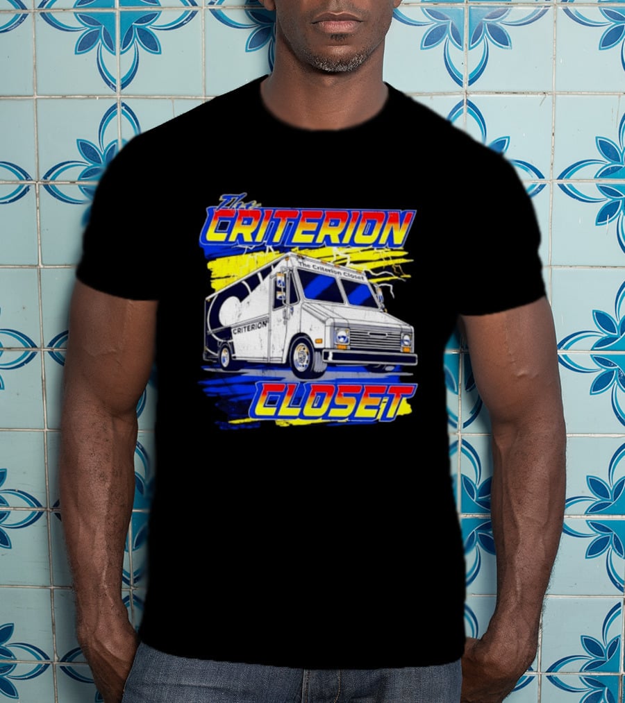 The Criterion Closet Film Movies Cinema Criterion Truck T-Shirt