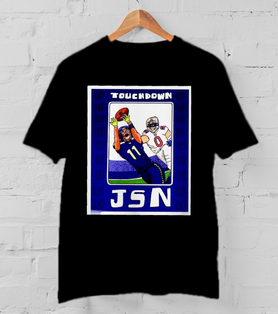 Touchdown JSN Jackson Smith Njigba Seattle Football Catch 11 T-Shirt