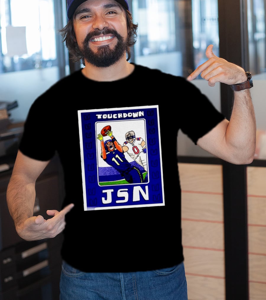 Touchdown JSN Jackson Smith Njigba Seattle Football Catch 11 T-Shirt