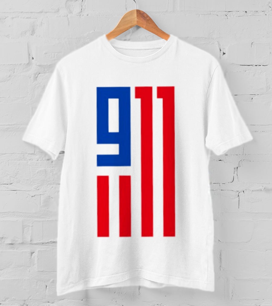 9/11 American Flag USA Patriotic September 11 T-Shirt