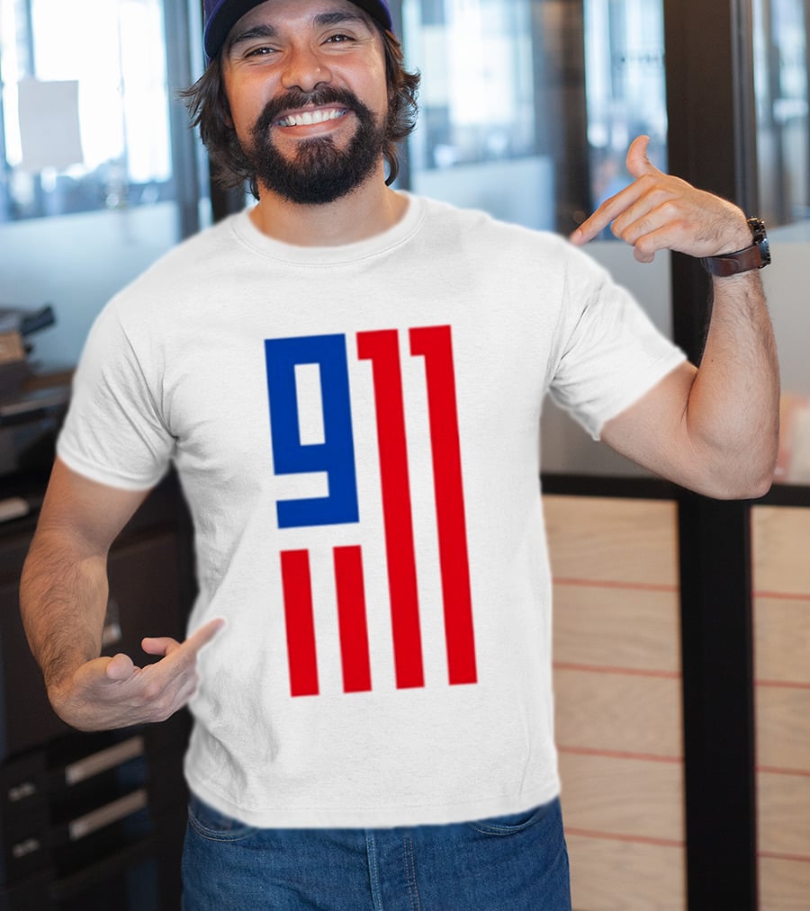 9/11 American Flag USA Patriotic September 11 T-Shirt