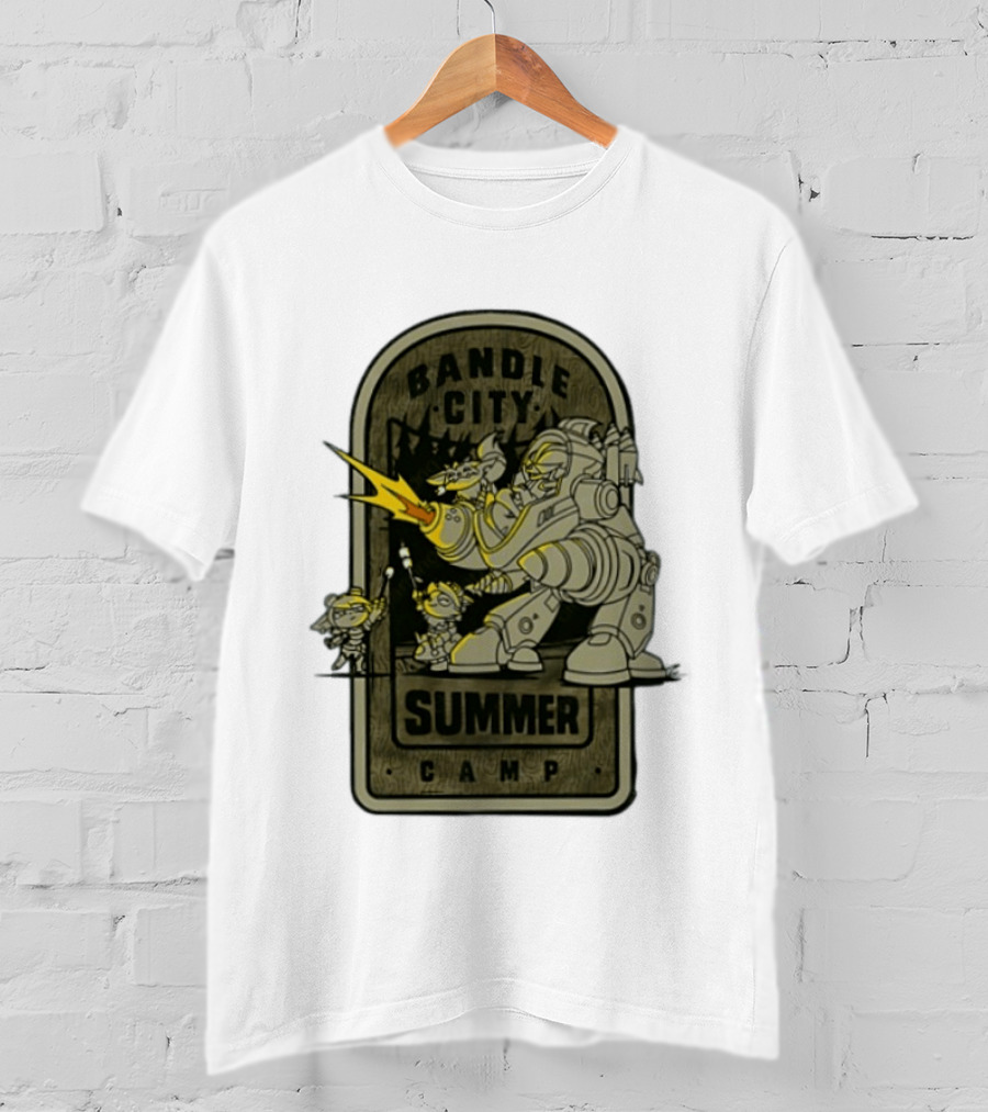 Bandle City Summer Camp League Of Legends Character Battle Scene T-Shirt