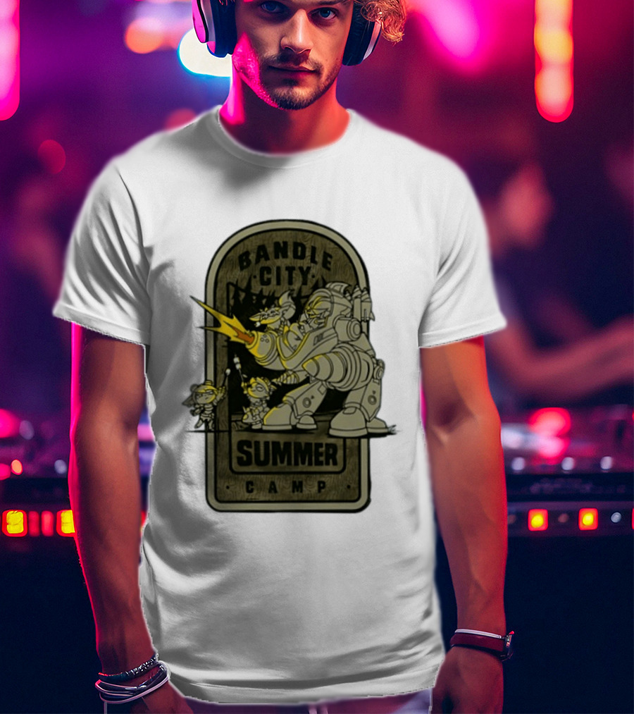 Bandle City Summer Camp League Of Legends Character Battle Scene T-Shirt