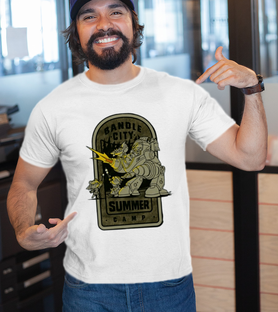 Bandle City Summer Camp League Of Legends Character Battle Scene T-Shirt