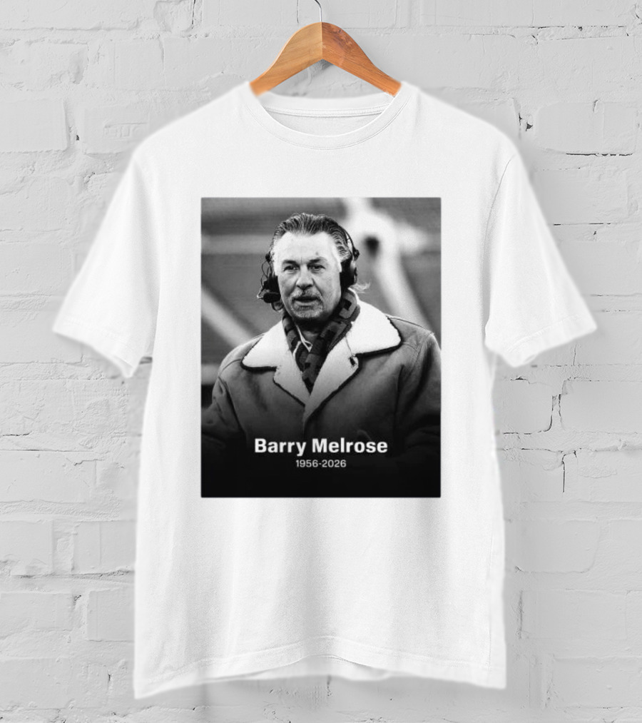 Barry Melrose NHL Player Coach And Analyst 1956 2026 T-Shirt