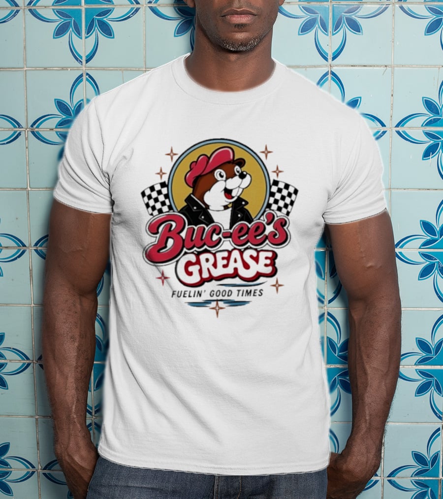 Buc Ee's Grease Fuelin' Good Times Racing T-Shirt