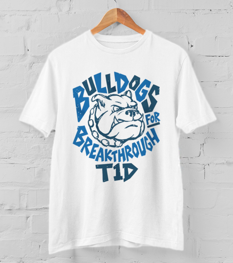 Bulldogs For Breakthrough T1D T-Shirt