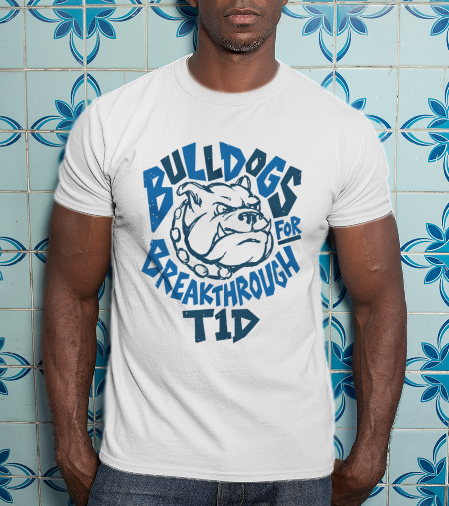 Bulldogs For Breakthrough T1D T-Shirt