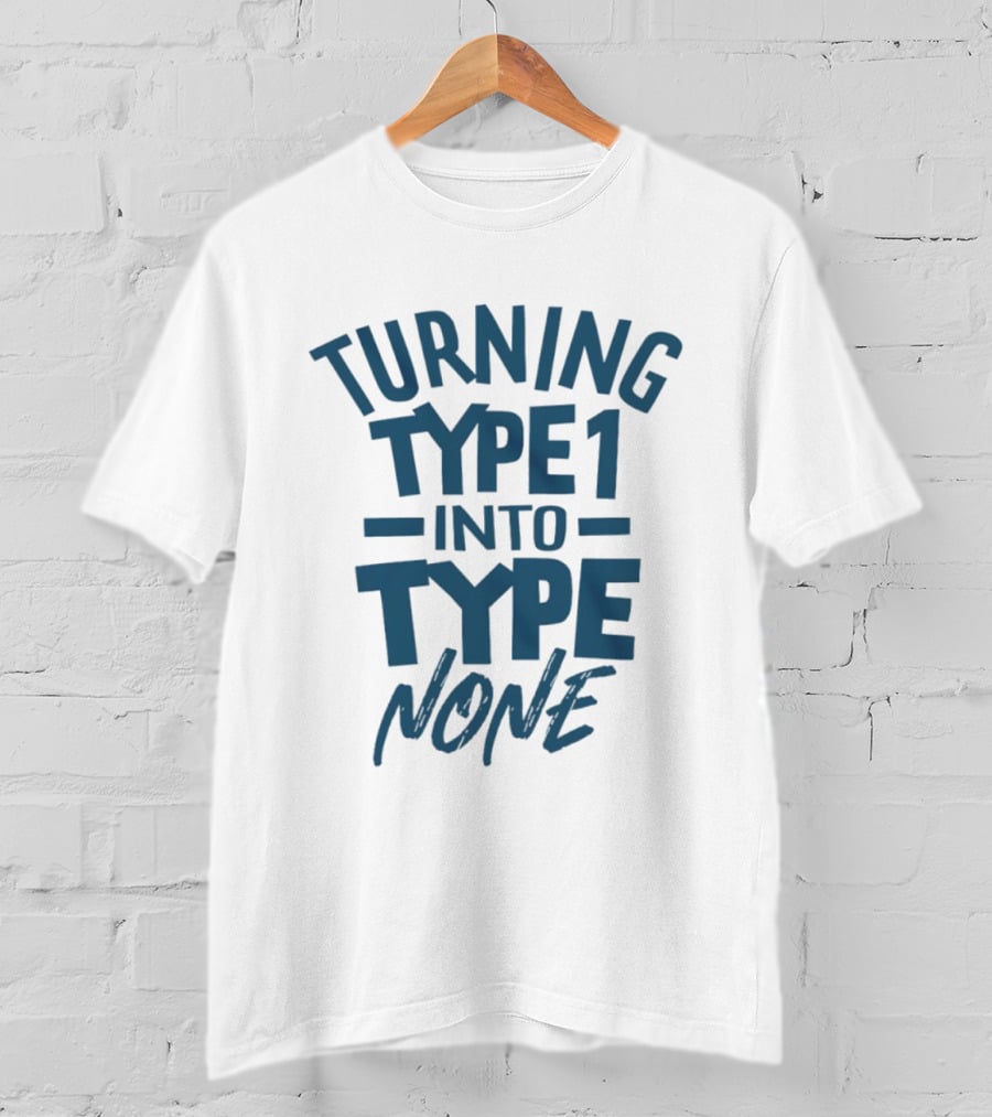 Bulldogs For St. Bernadette Turning Type 1 Into Type None T-Shirt