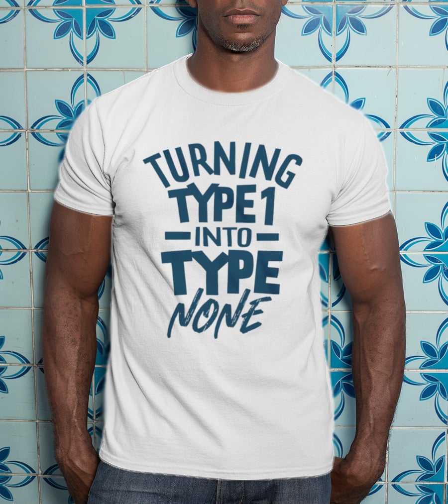 Bulldogs For St. Bernadette Turning Type 1 Into Type None T-Shirt