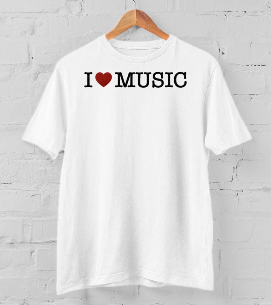 Charli XCX MFF Tour 2026 North America I Love Music T-Shirt
