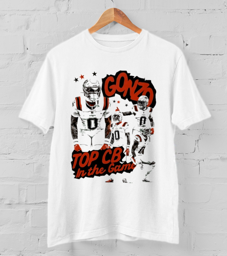 Gonzo Top CB In The Game New England Patriots T-Shirt