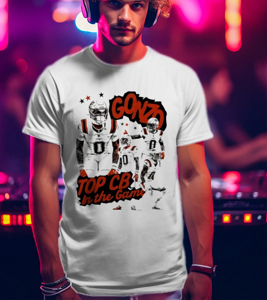 Gonzo Top CB In The Game New England Patriots T-Shirt