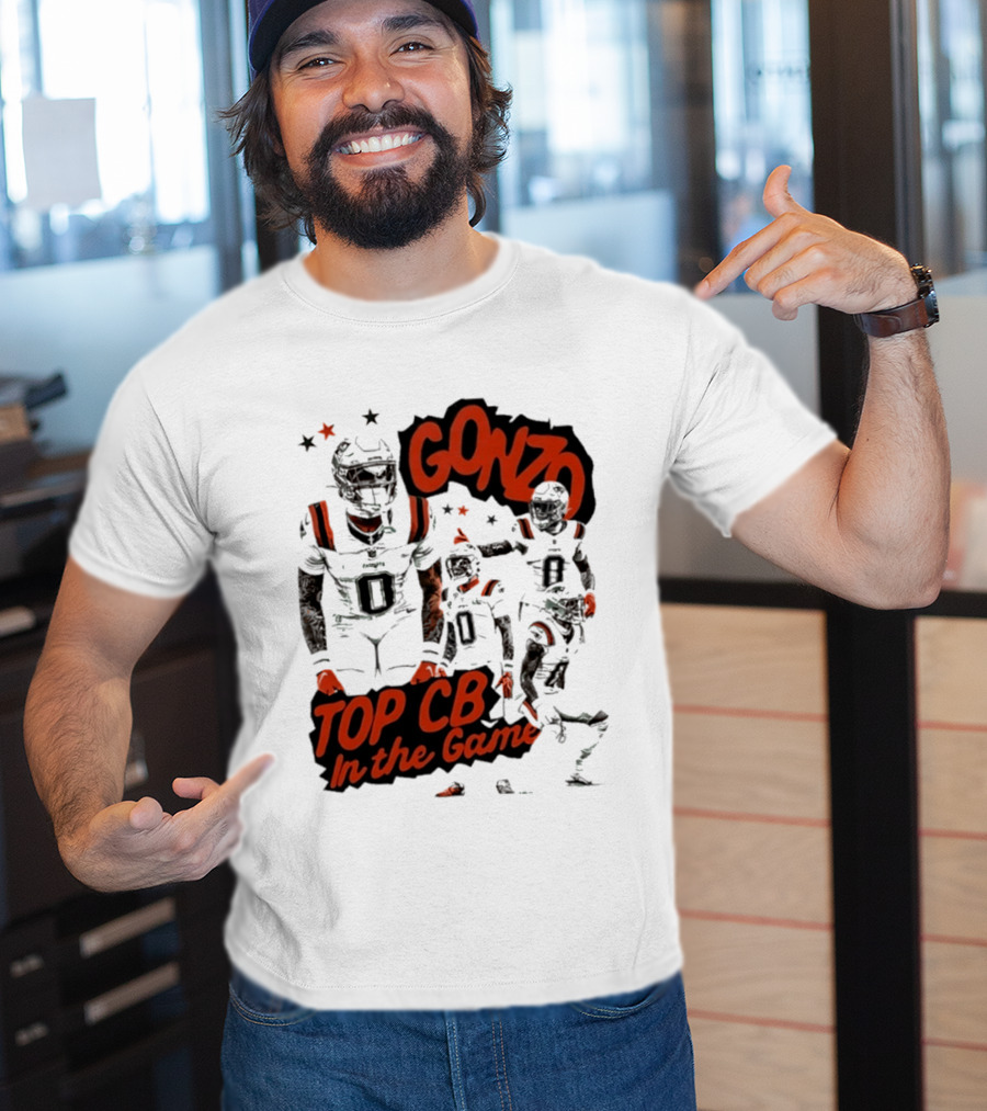 Gonzo Top CB In The Game New England Patriots T-Shirt