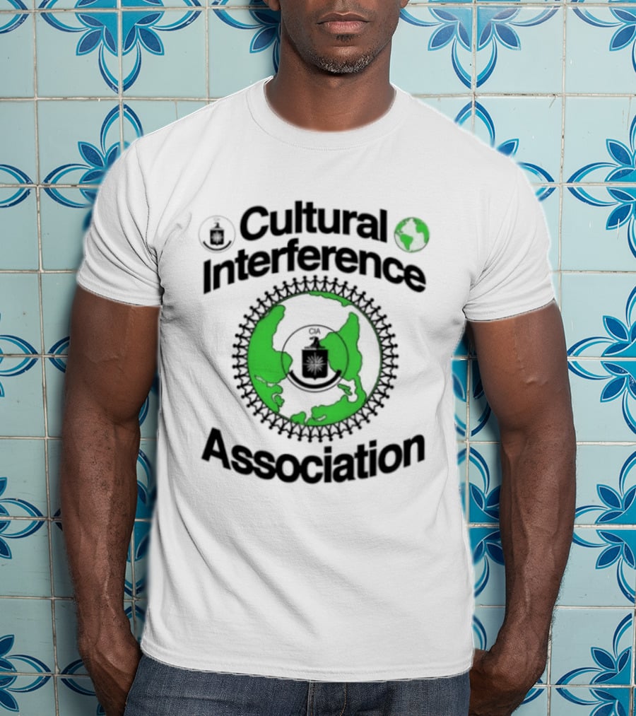 Cultural Interference Association Green Globe T-Shirt
