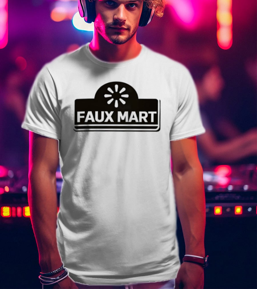 Faux Mart Retail Parody Store T-Shirt