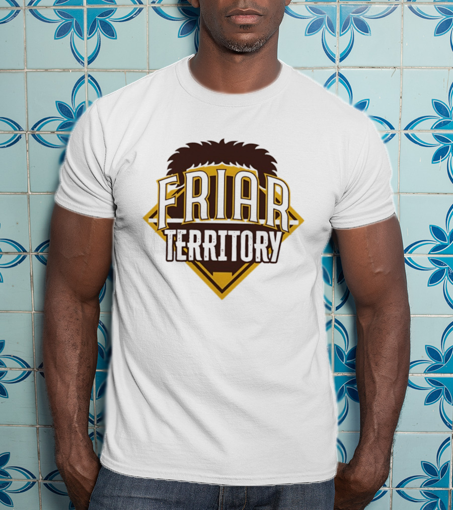 San Diego Padres Friar Territory Baseball Team T-Shirt