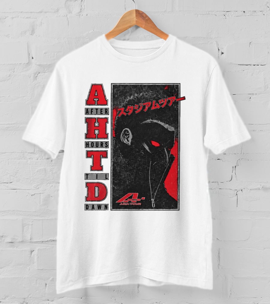 The Weeknd After Hours Til Dawn 2026 Asia Tour Tokyo Japan Pop Up Anime A Asia Tour T-Shirt