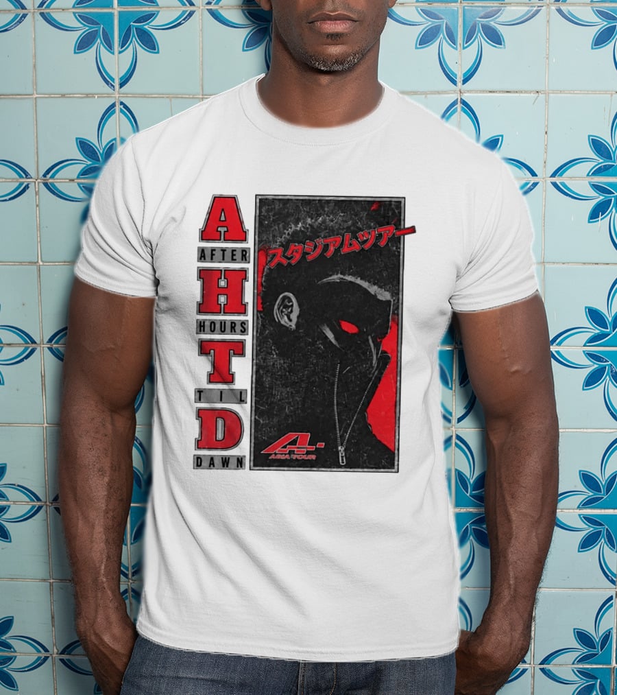 The Weeknd After Hours Til Dawn 2026 Asia Tour Tokyo Japan Pop Up Anime A Asia Tour T-Shirt