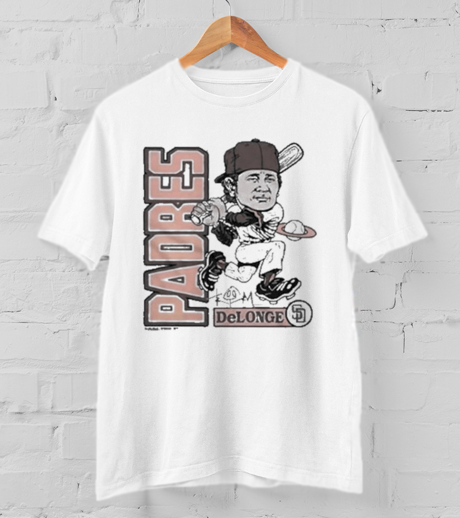 Tts Padres Homage Tom All Star Delonge Baseball Fan T-Shirt