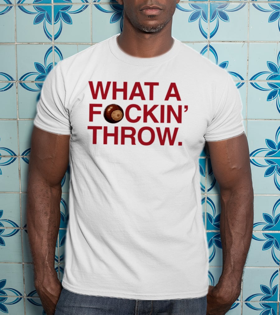 What A Fuckin Throw Elly De La Cruz Baseball T-Shirt
