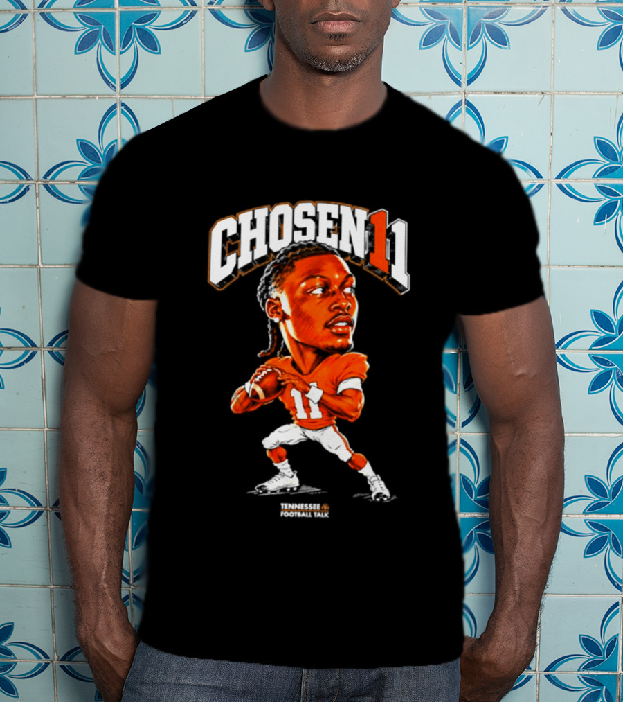 Chosen11 Faizon Brandon Tennessee Volunteers Caricature T-Shirt