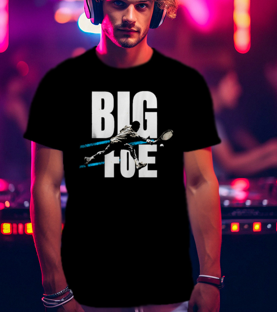 Frances Tiafoe Big Foe Tennis ATP Player Inspirational Sports T-Shirt