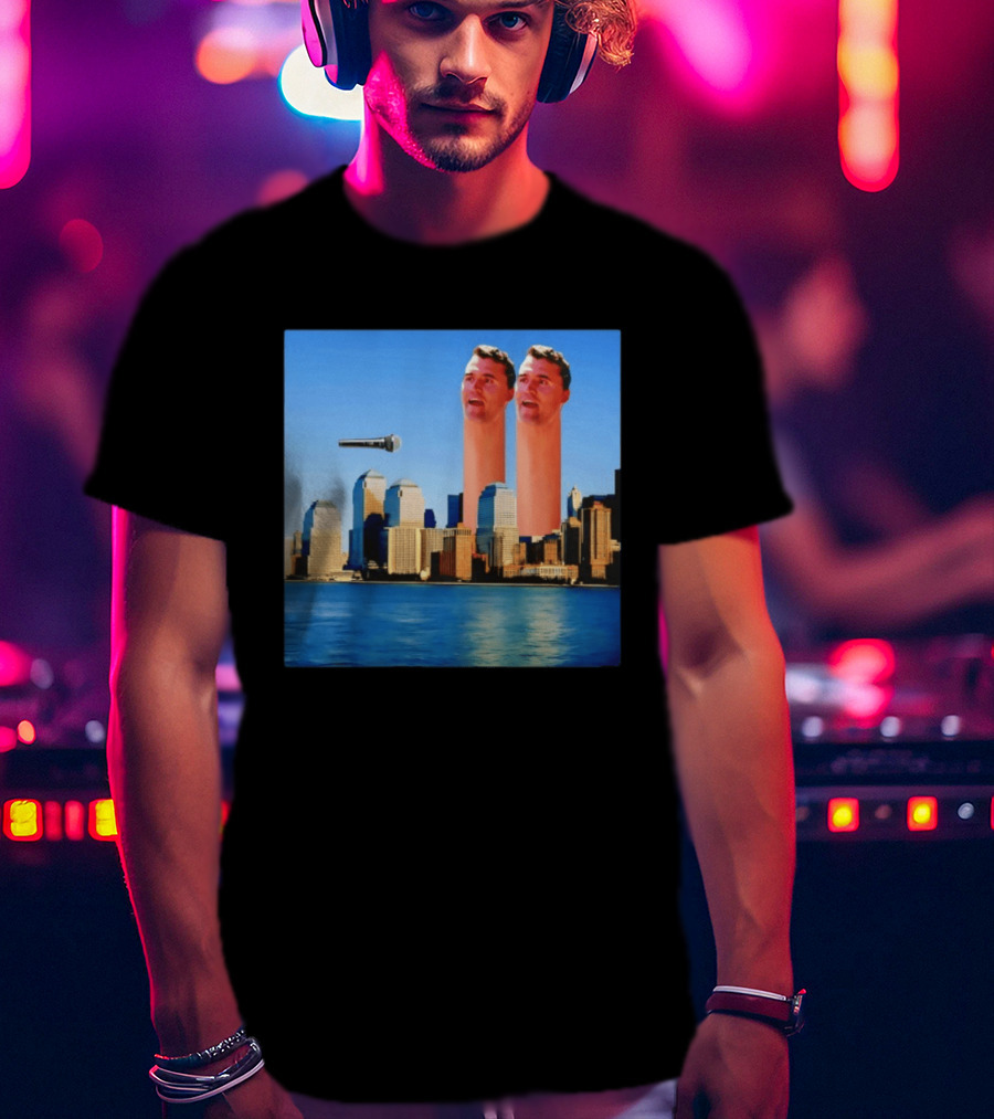 Charlie Kirk These Colors Don't Cum 9/11 Meme Turning Point USA Event T-Shirt