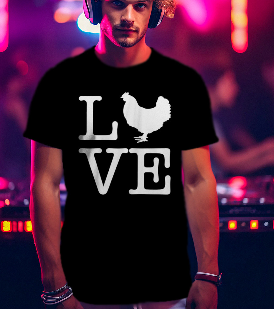 Dallas Cowboys Hunter Luepke Chicken Love T-Shirt