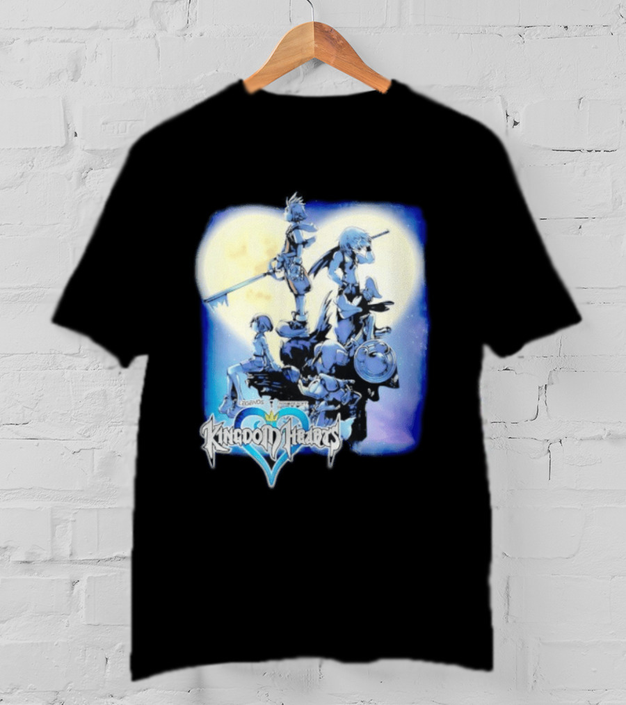 Kingdom Hearts Legends SquareSoft Sora Keyblade Moonlight T-Shirt