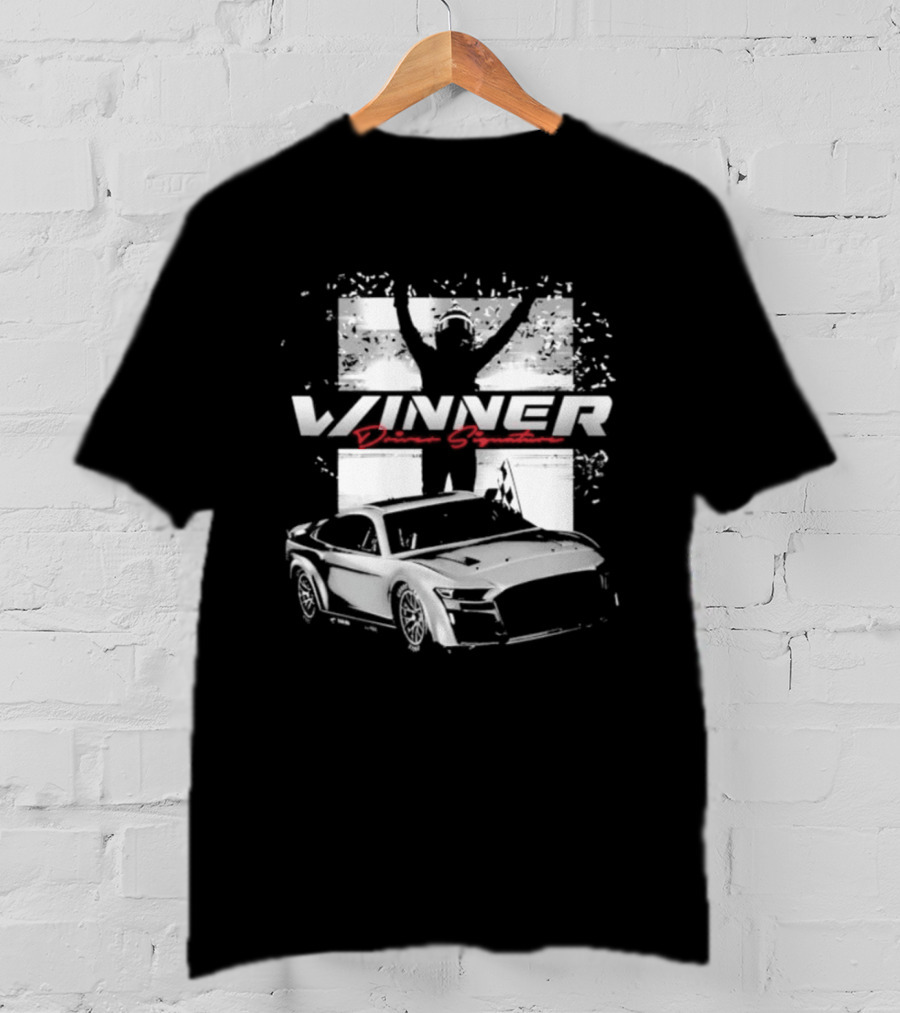 Kyle Larson 2026 Enjoy Illinois 300 Winner Classic Ink Racing T-Shirt