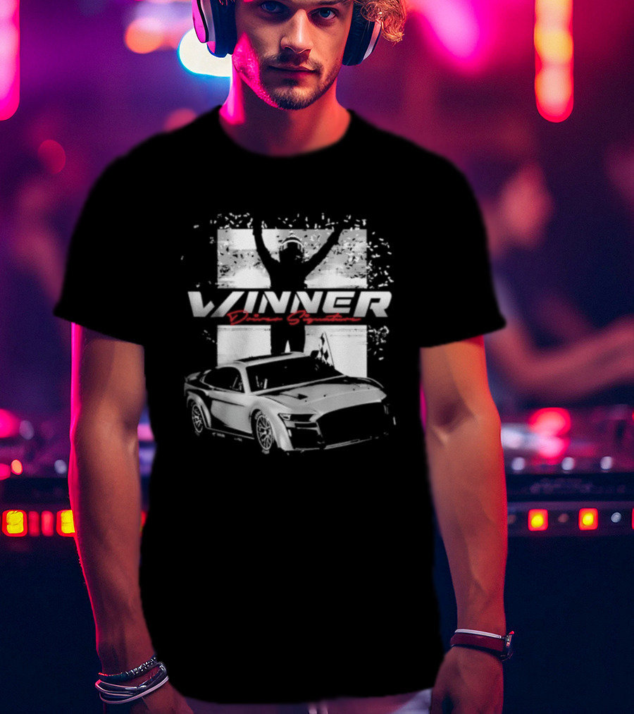 Kyle Larson 2026 Enjoy Illinois 300 Winner Classic Ink Racing T-Shirt