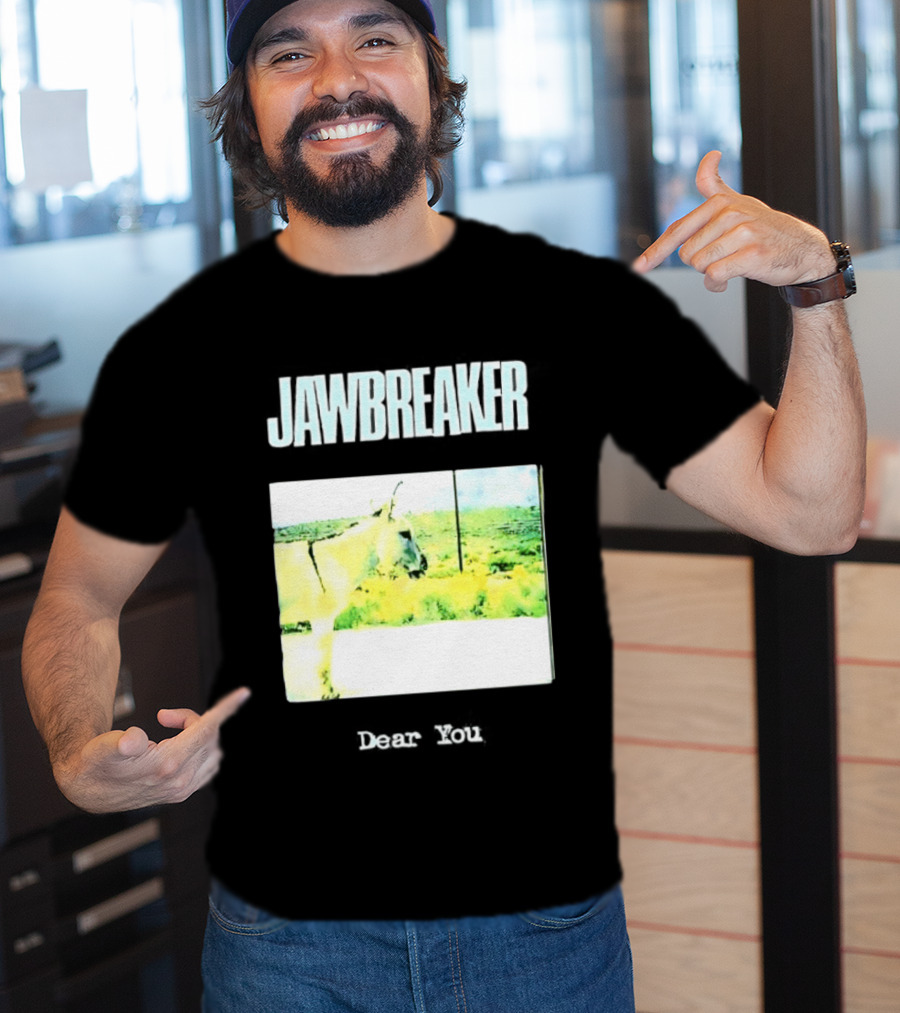 Jawbreaker Dear You Album Cover Donkey Image Punk Rock T-Shirt