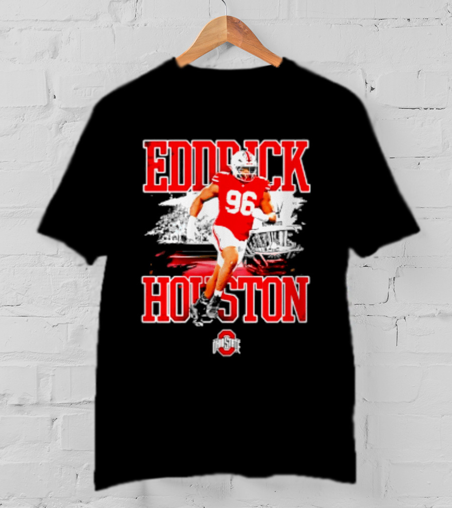 Eddrick Houston 96 Ohio State Buckeyes NCAA Football Player T-Shirt