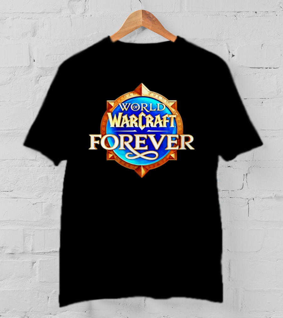 World Of Warcraft Forever WoW Blizzard Entertainment Game T-Shirt