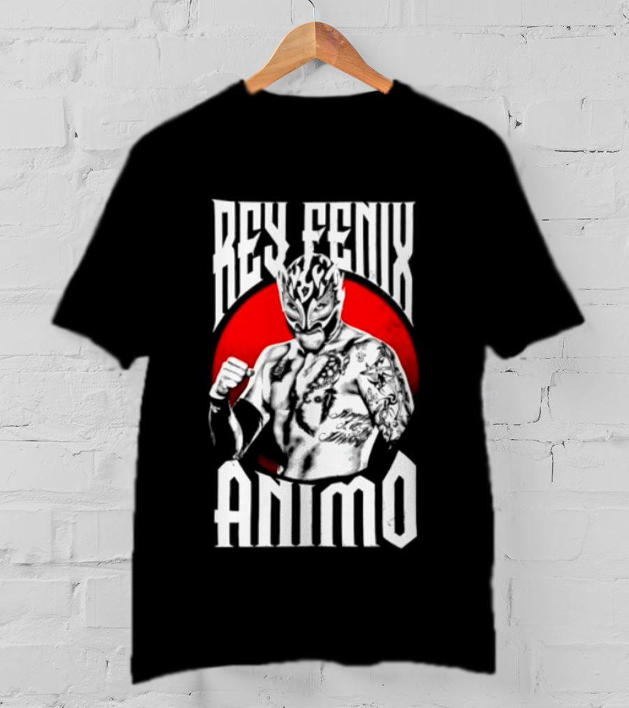 Rey Fenix Animo Lucha Libre AEW Wrestling Masked Fighter T-Shirt