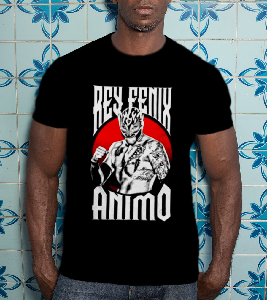 Rey Fenix Animo Lucha Libre AEW Wrestling Masked Fighter T-Shirt