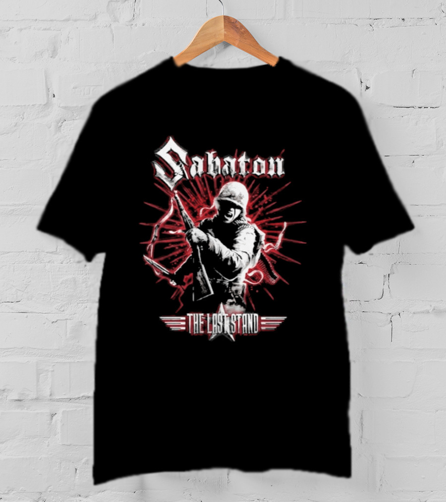 Sabaton The Last Stand Celebrate 10 Years Soldier T-Shirt