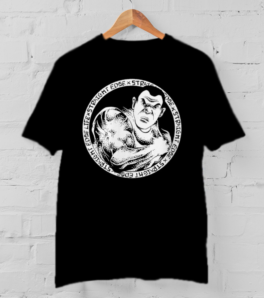 Straight Edge Life X Straight Edge Hardcore Punk T-Shirt