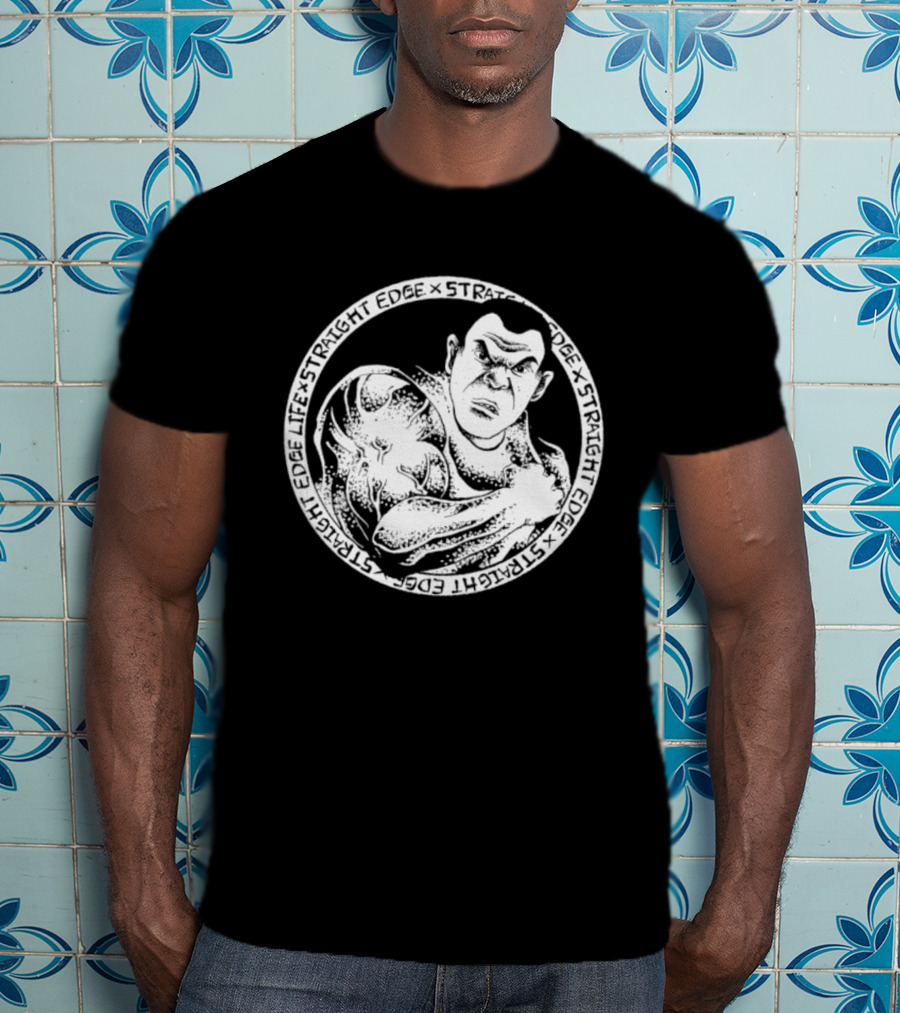Straight Edge Life X Straight Edge Hardcore Punk T-Shirt