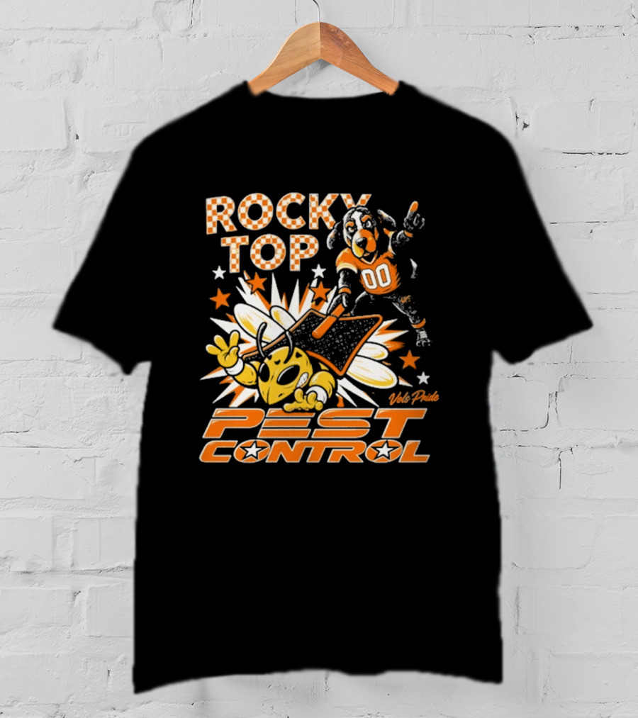 Tennessee Volunteers Rocky Top Pest Control T-Shirt