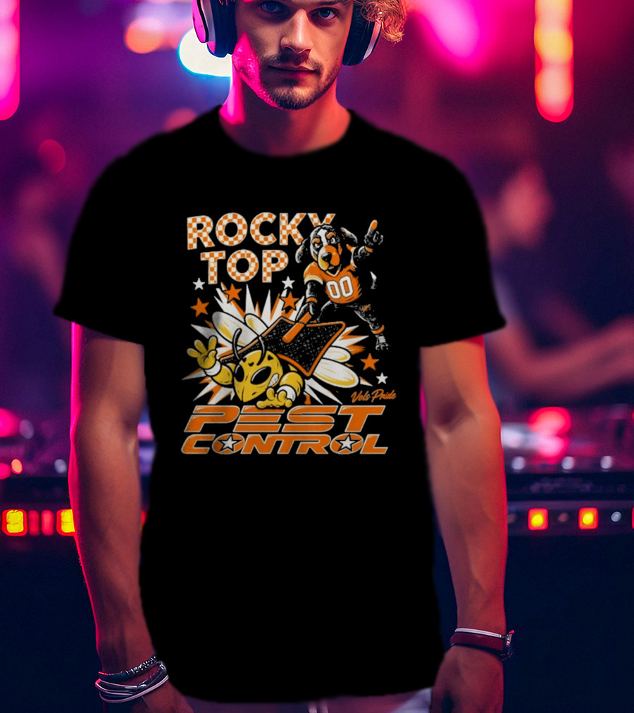 Tennessee Volunteers Rocky Top Pest Control T-Shirt