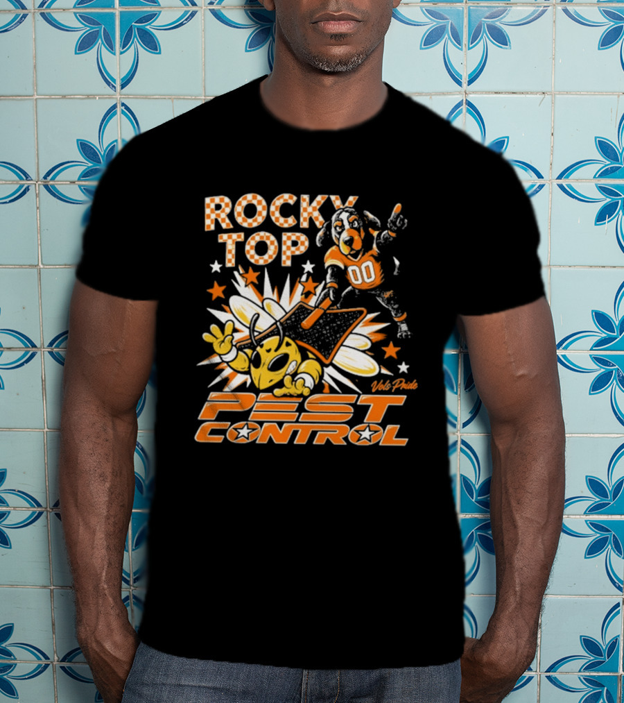 Tennessee Volunteers Rocky Top Pest Control T-Shirt