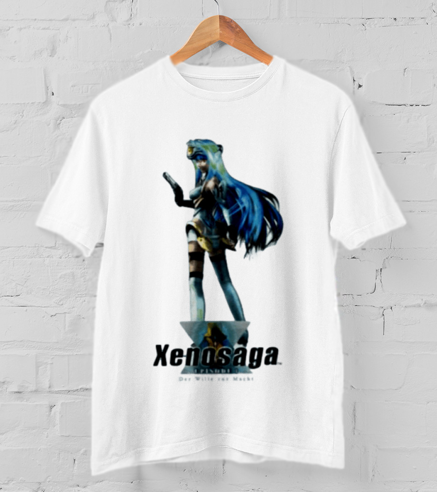 Xenosaga Episode I Der Wille Zur Macht Anime Character Figure T-Shirt