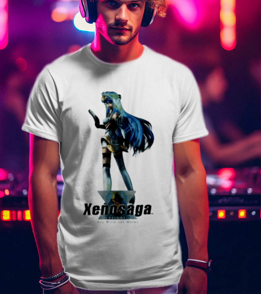 Xenosaga Episode I Der Wille Zur Macht Anime Character Figure T-Shirt