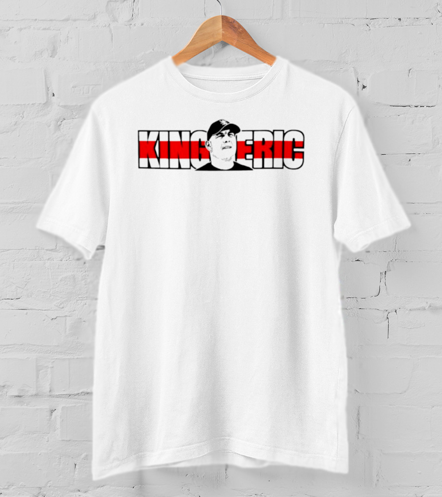 KING ERIC Luis Enrique Iconic Red T-Shirt