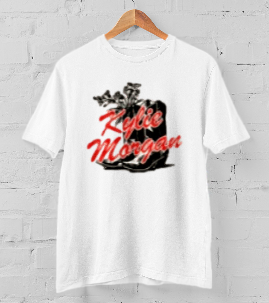 Kylie Morgan 1 800 Dump Him Boots Roses T-Shirt