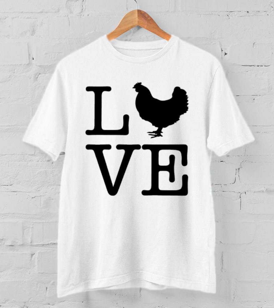 Dallas Cowboys Hunter Luepke Love Chicken LVE T-Shirt